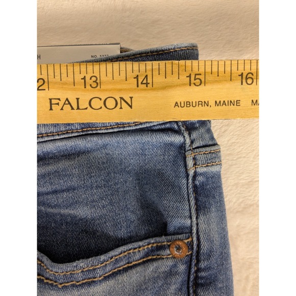 NWT $60 American Eagle Next Level Stretch Super High Rise Flare Jeans Sz 10 - Picture 9 of 16